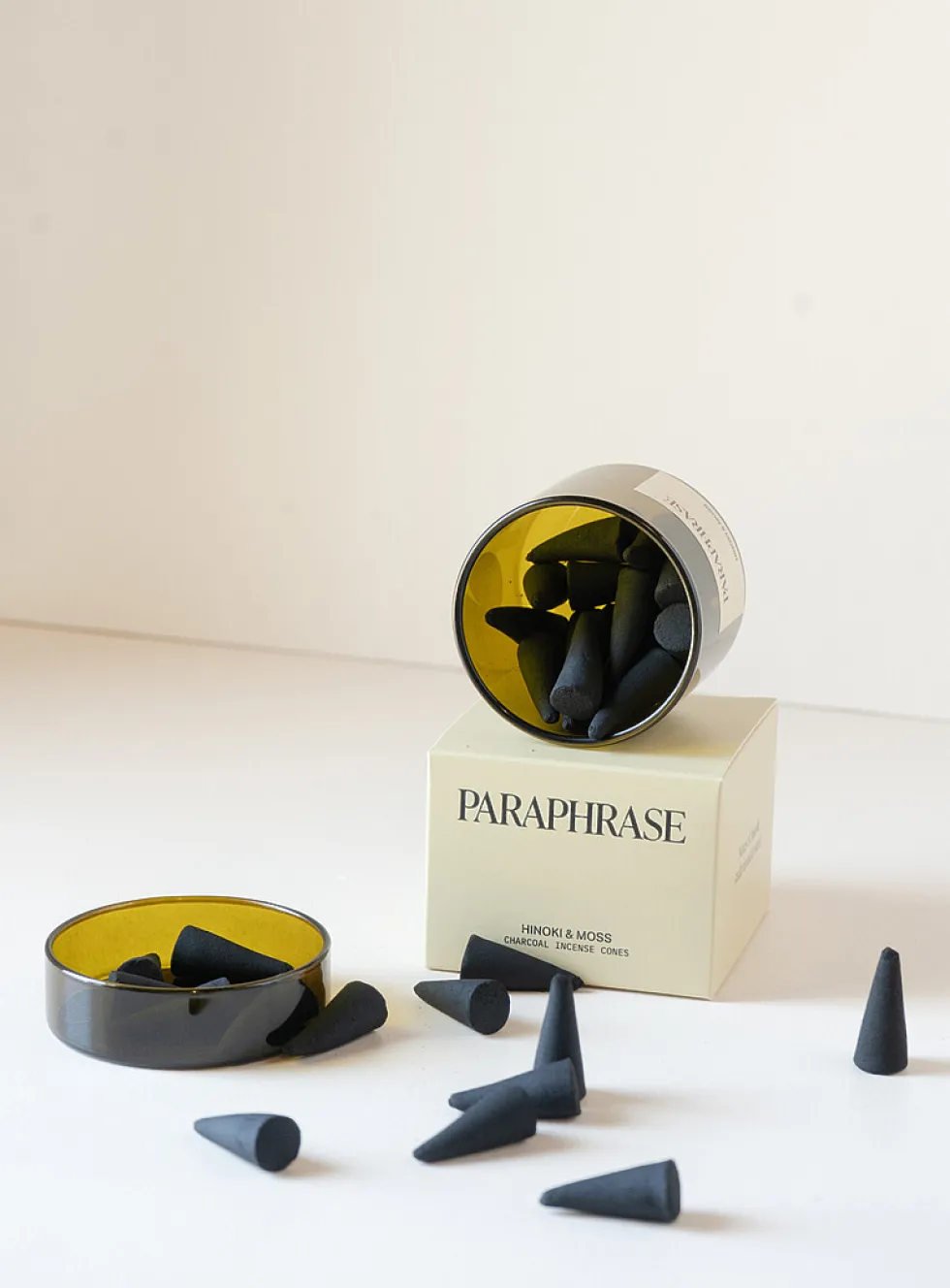 Hinoki & Moss incense cones