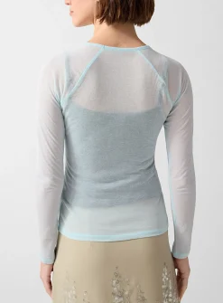 Hiro sheer raglan T-shirt