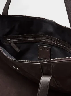 Holdall SecondSkin suede weekender bag