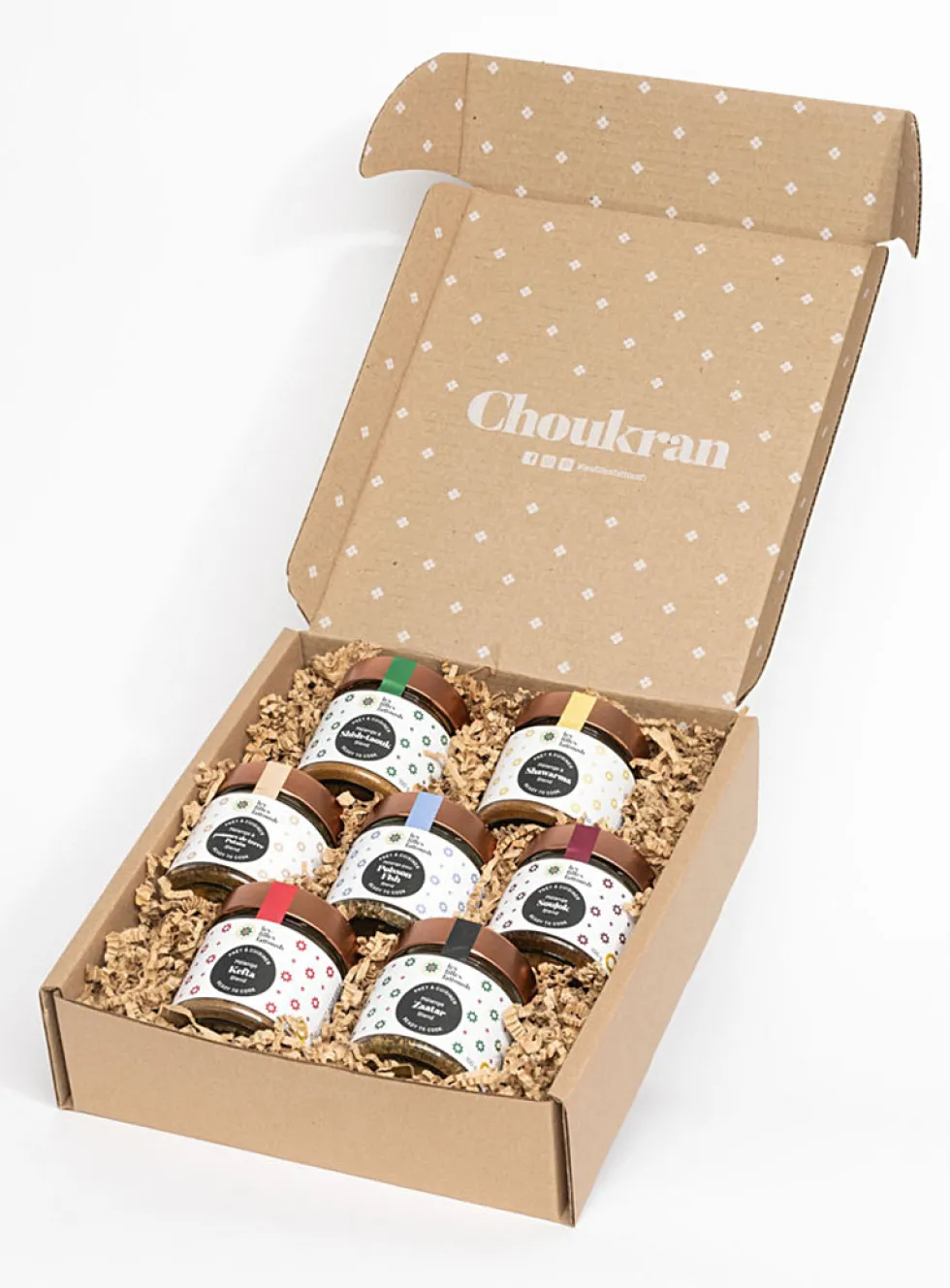 Homemade blends spice set