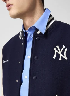 Homerun wool varsity jacket
