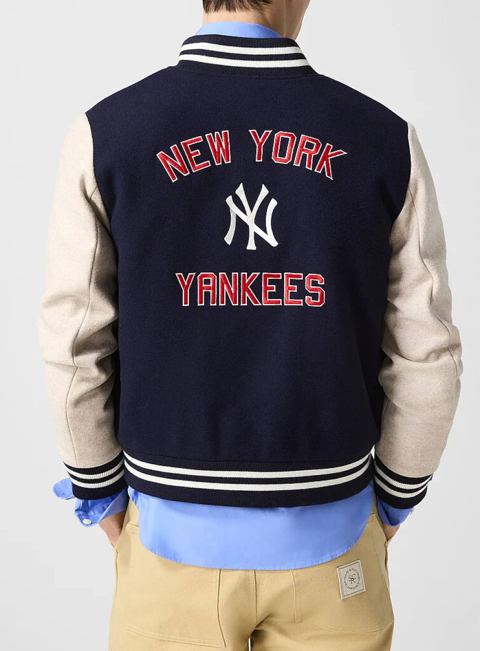 Homerun wool varsity jacket