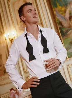 Honeycomb bib shirt