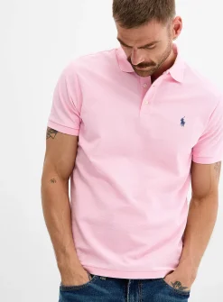 Honeycomb textured polo