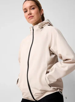 Hooded waterproof jacket