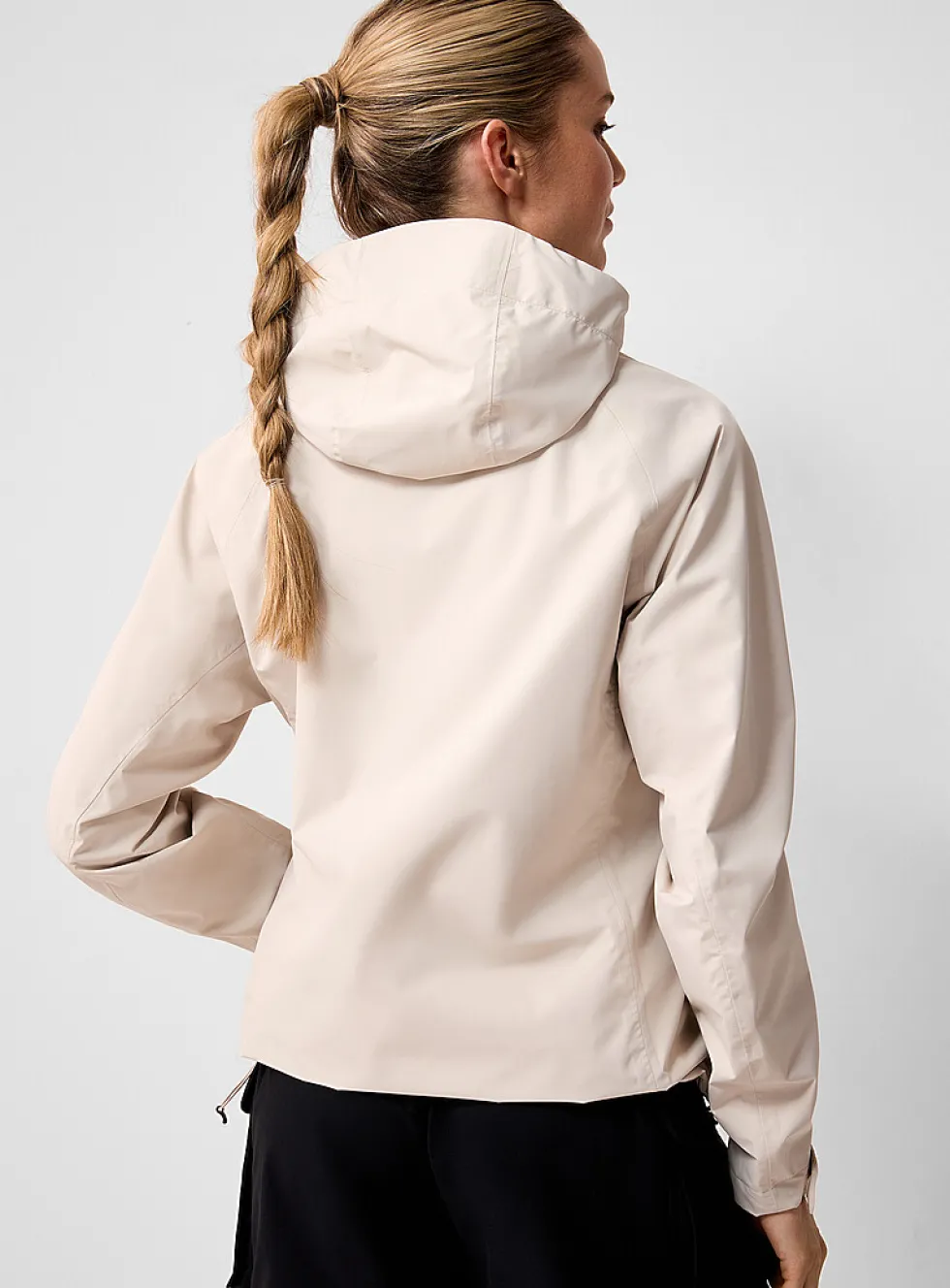 Hooded waterproof jacket