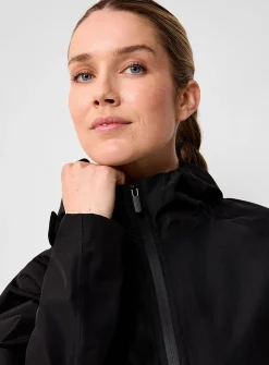 Hooded waterproof jacket