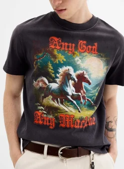 Horseplay graphic T-shirt
