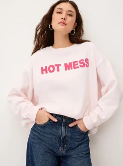 Hot Mess loose sweatshirt