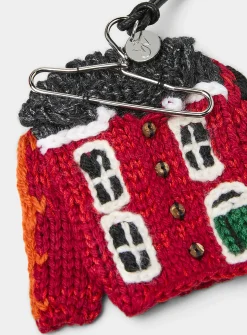 House sweater key chain