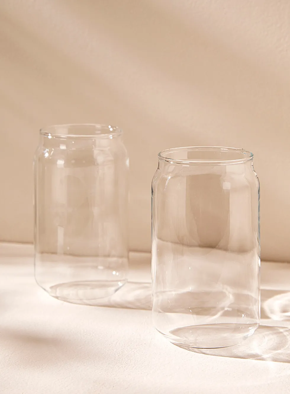Iced coffee glasses