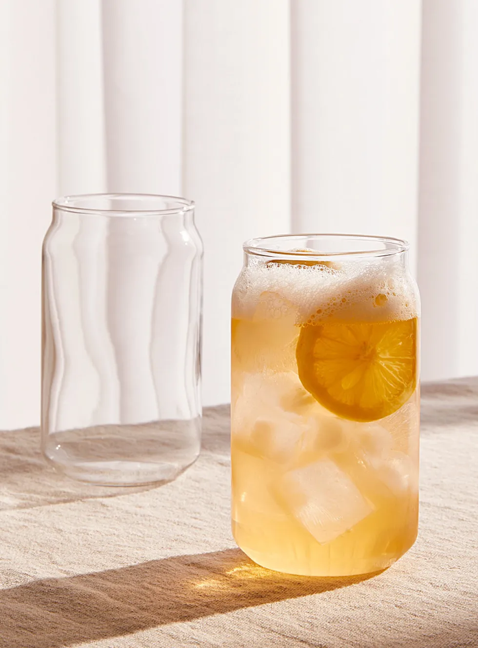 Iced coffee glasses
