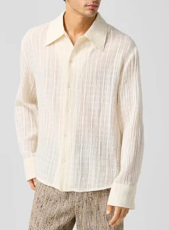 Ignacio textured plaid shirt