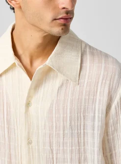 Ignacio textured plaid shirt