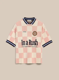 In a Rush checkerboard sweater