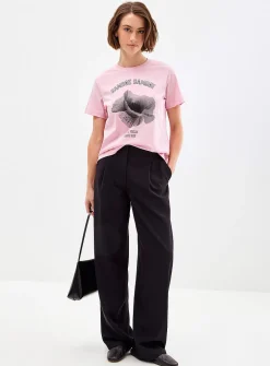 In The Fields pink T-shirt