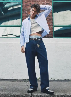 Indigo 5-pocket jean