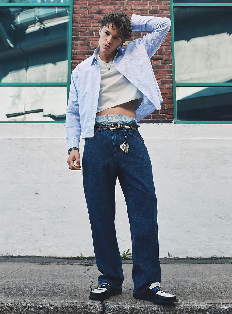 Indigo 5-pocket jean