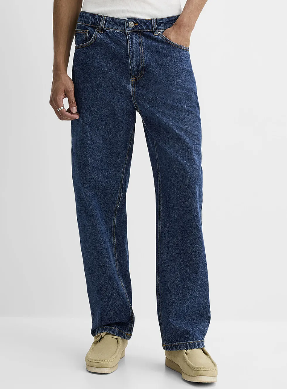 Indigo 5-pocket jean