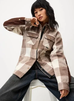 Insulated Canadian bark overshirt