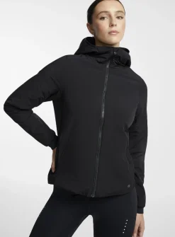 Insulated hooded jacket