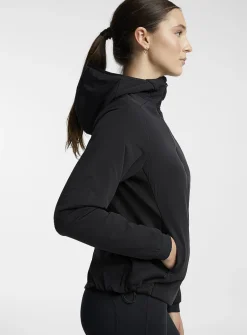 Insulated hooded jacket