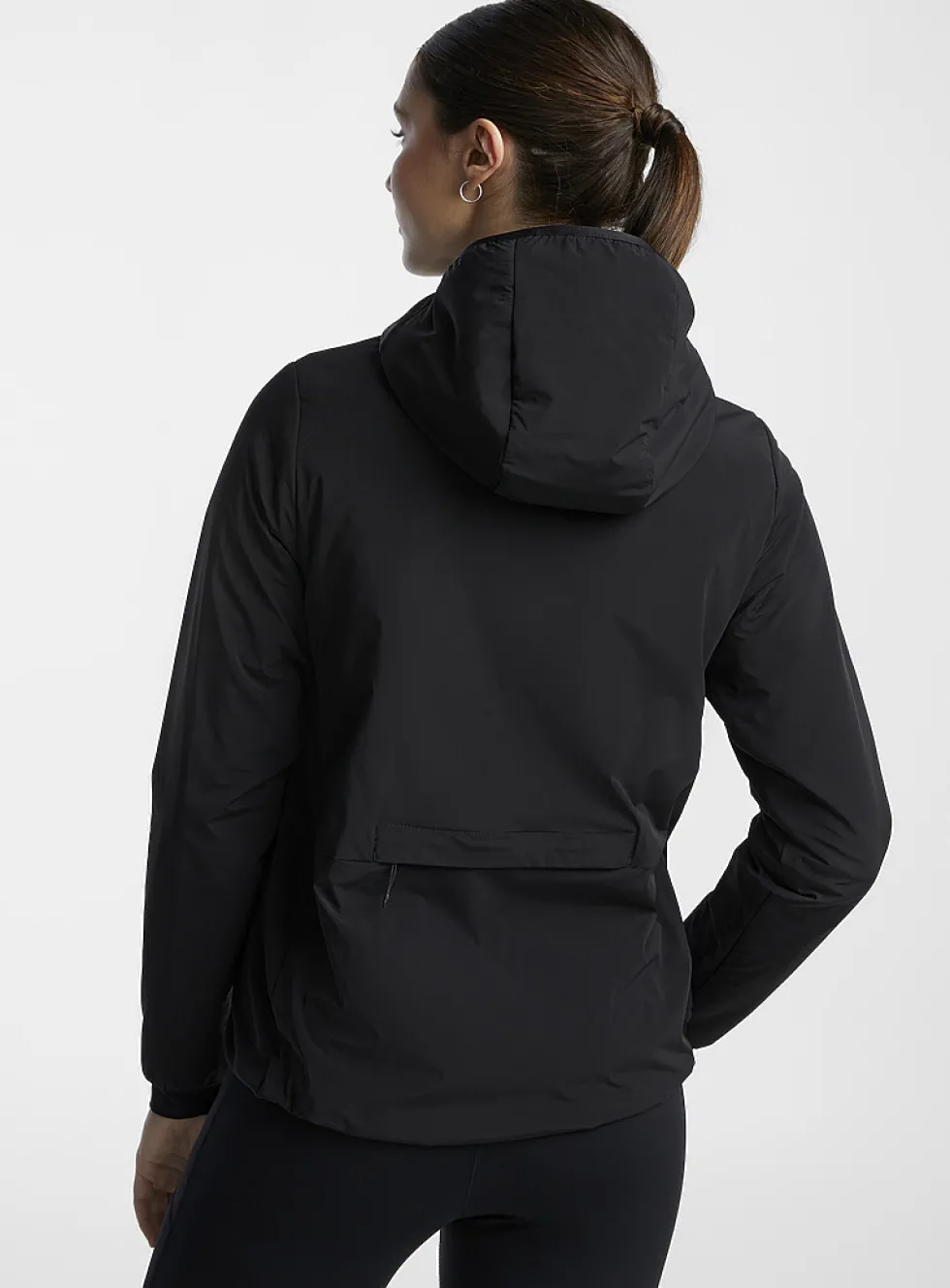 Insulated hooded jacket