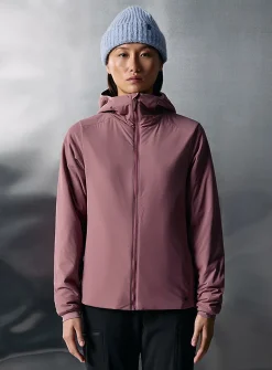 Insulated hooded jacket