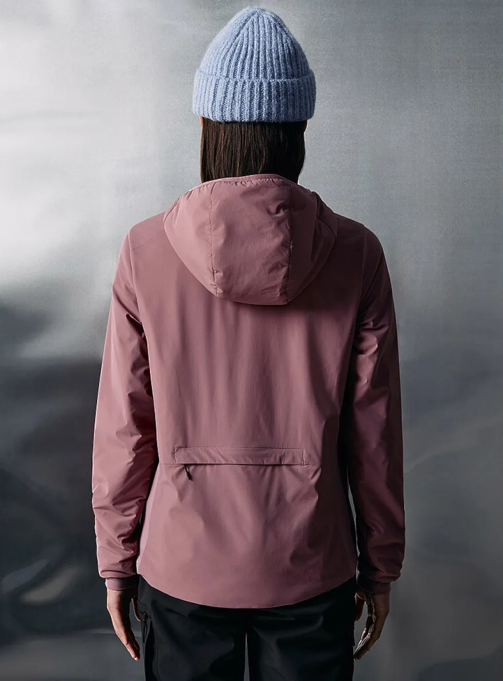 Insulated hooded jacket