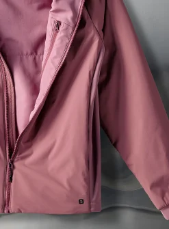 Insulated hooded jacket