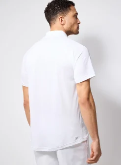 Interlock piqué jersey tennis polo
