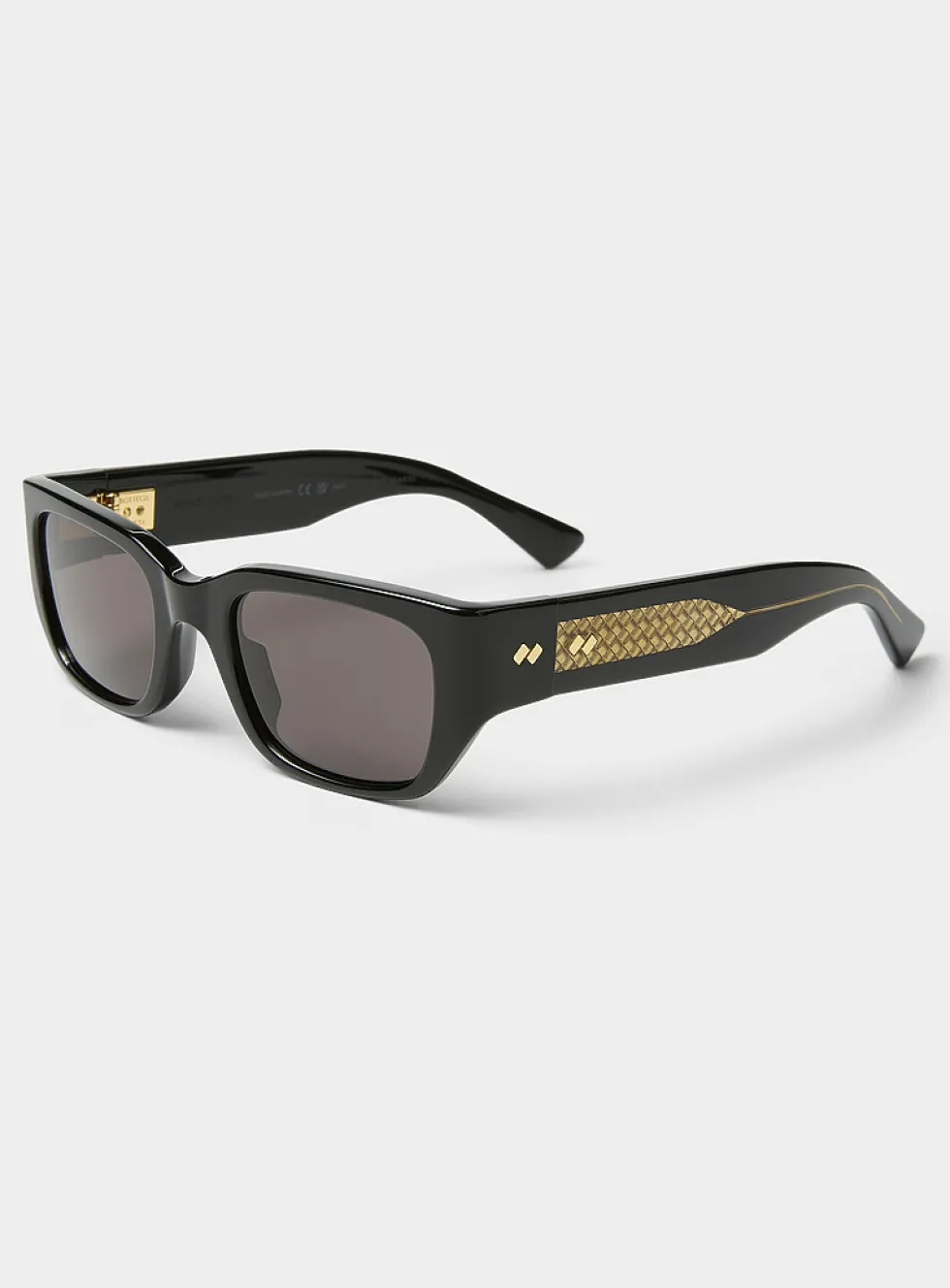Intrecciato square sunglasses