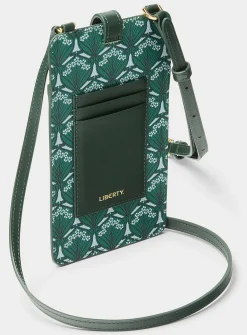Iphis emerald phone clutch