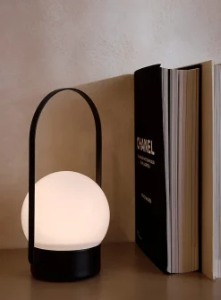 Iridescent dome metal LED lamp