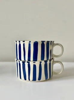 Irregular lines mugs