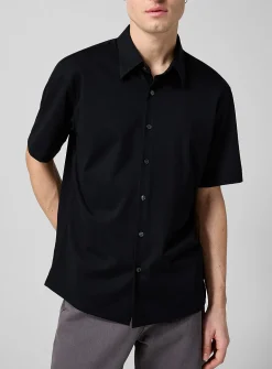 Irving structure knit shirt