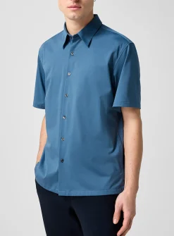 Irving structure knit shirt