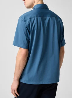 Irving structure knit shirt