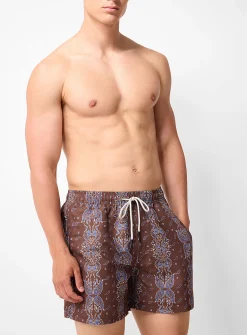 Itaca bandana-inspired swim trunk