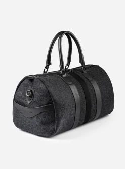 Italian wool duffle bag