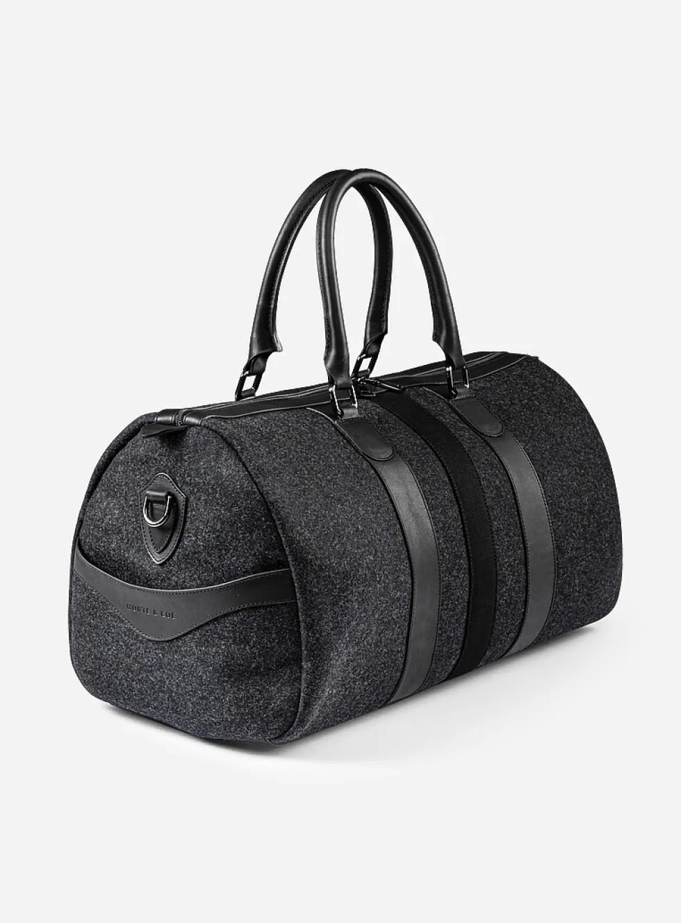 Italian wool duffle bag