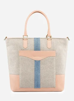 Italian wool tote bag