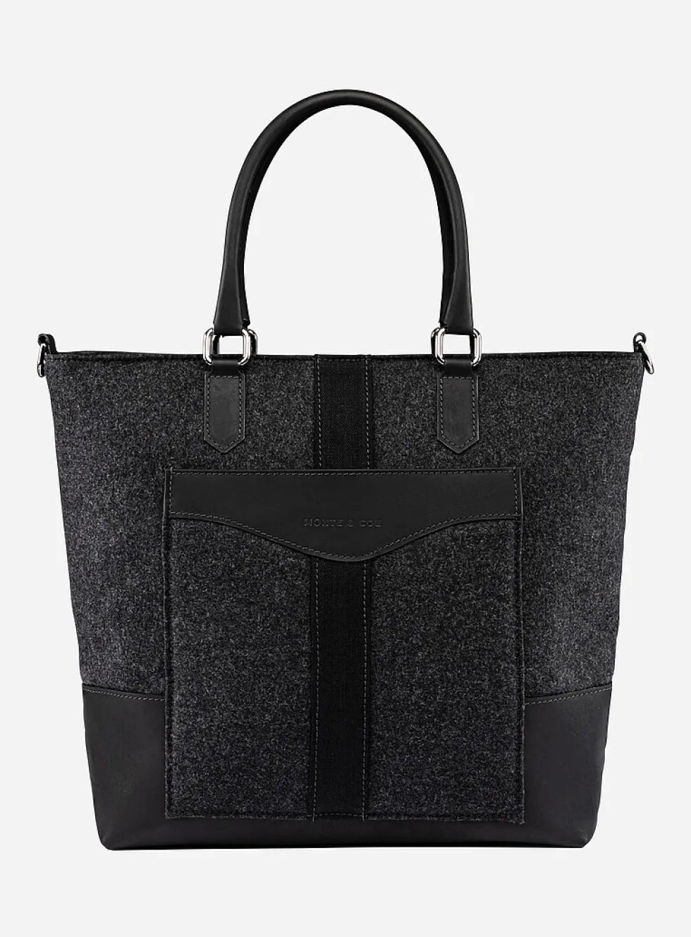 Italian wool tote bag