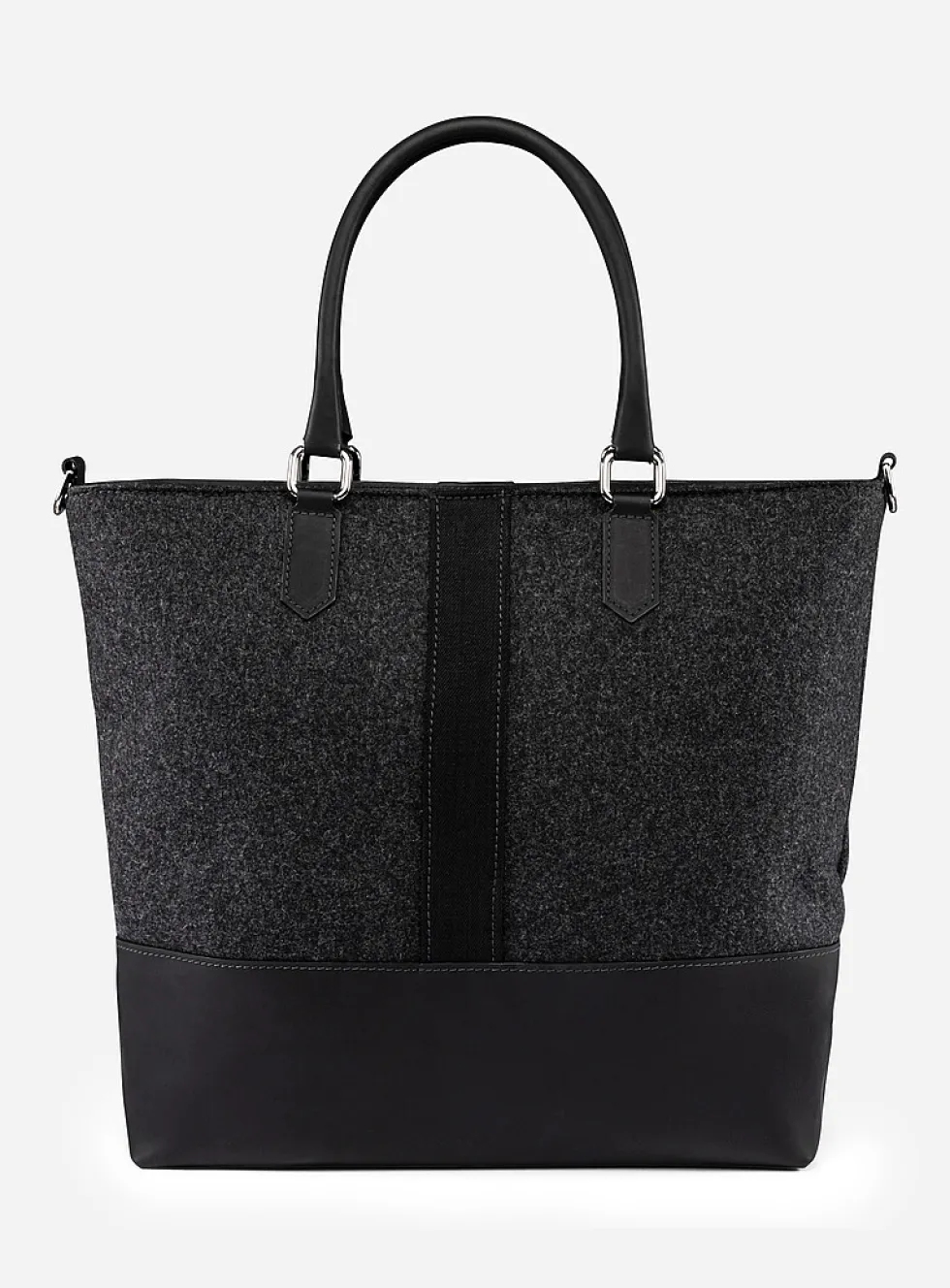 Italian wool tote bag