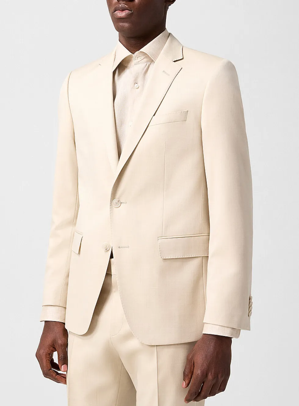 Ivory pure virgin wool blazer
