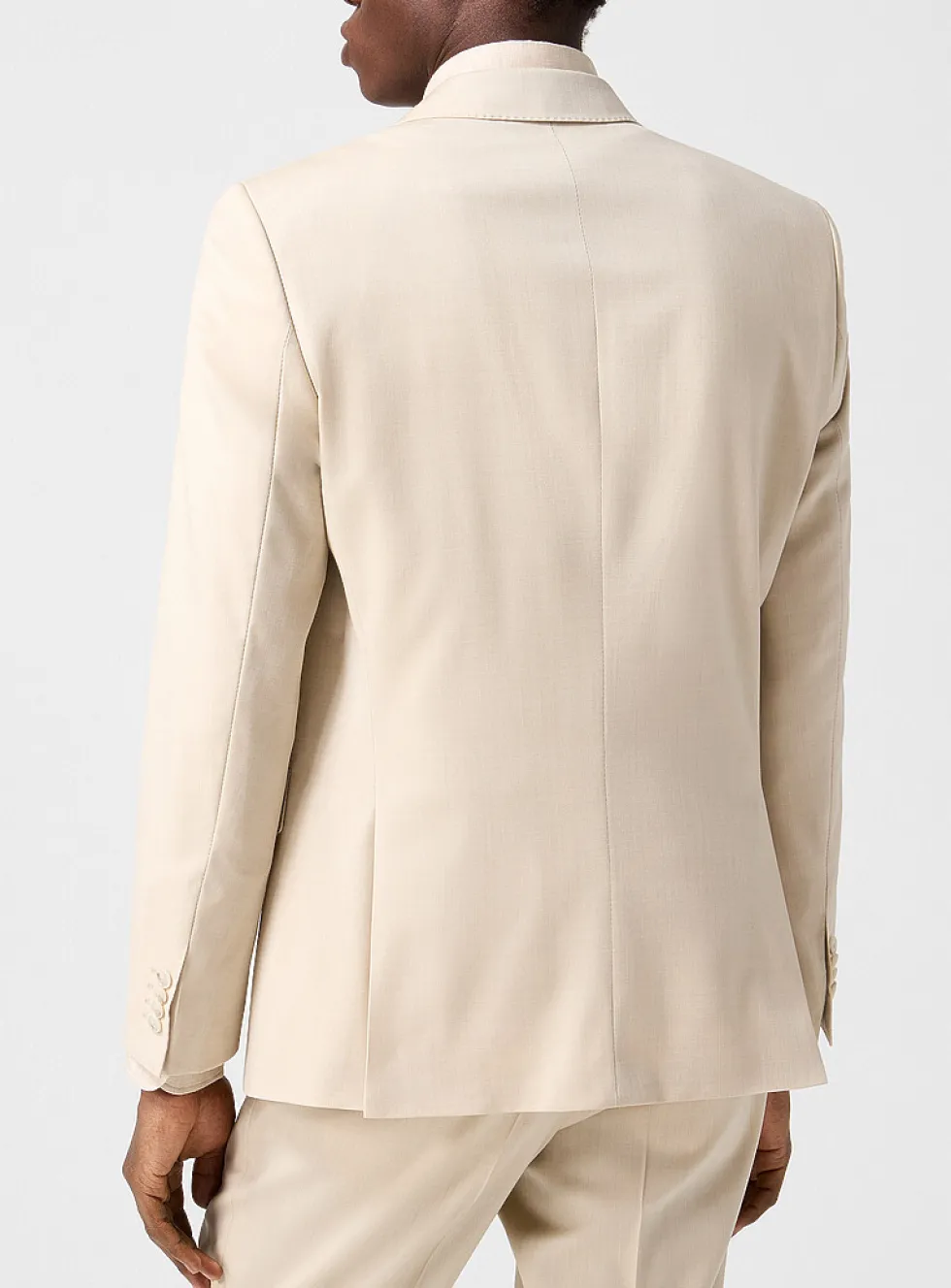 Ivory pure virgin wool blazer