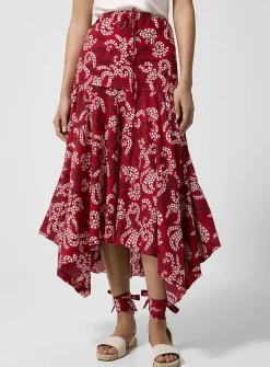 Ivy asymmetrical skirt