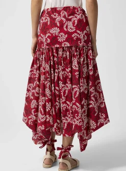 Ivy asymmetrical skirt