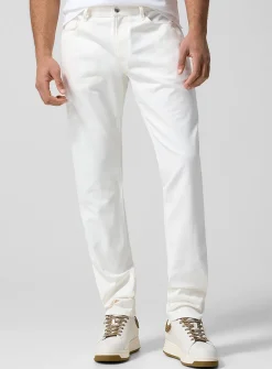J06 slim white jean