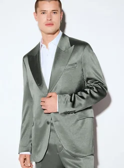 Jacato sage satiny jacket